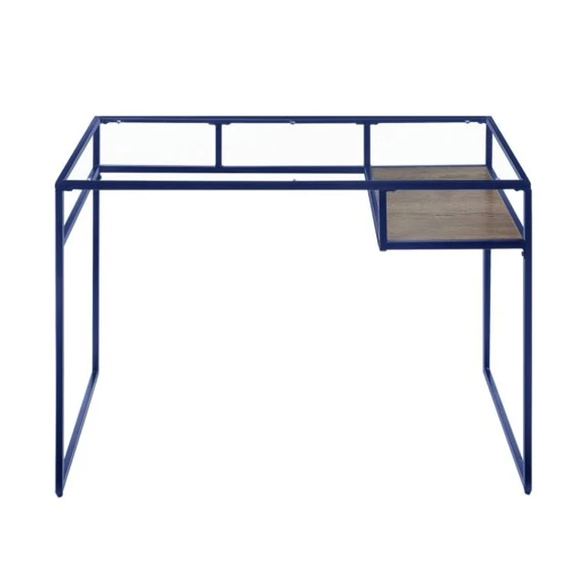 Alt view image 3 of 6 - Dexter Blue Rectangular Writing Desk
