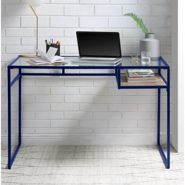 Main image of Dexter Blue Rectangular Writing Desk