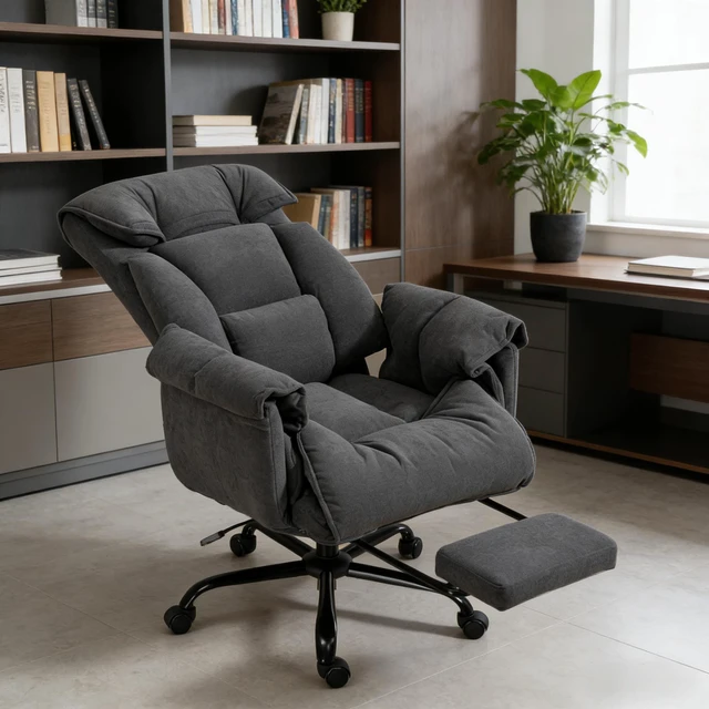 Main image of Reclining Desk Chair,High Back Office Chair