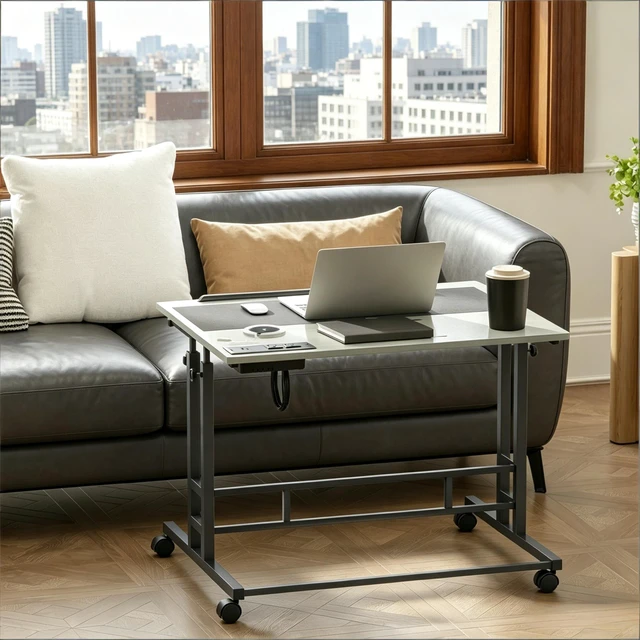 Main image of Mobile Office Desk,Stand Up Desk,Adjustable Standing Desk(Only Desk)