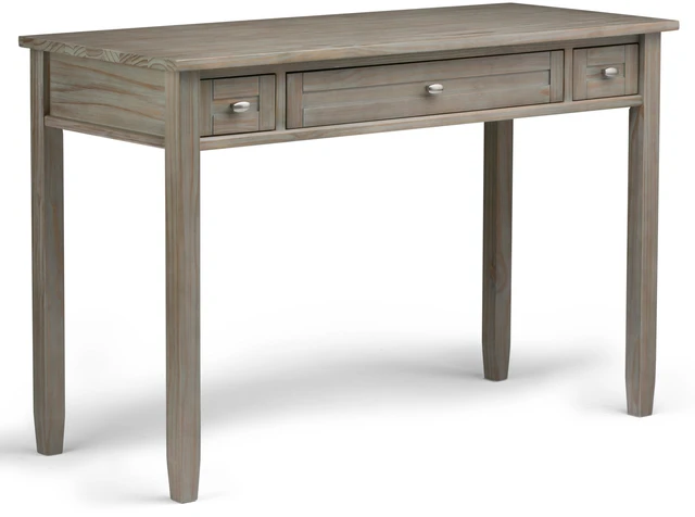 Main image of Warm Shaker - Desk - Distressed Grey