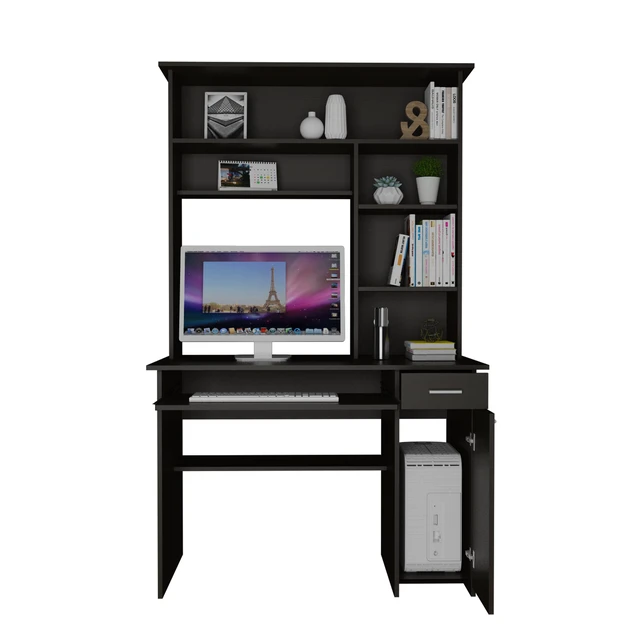Alt view image 4 of 7 - Computer Desk Acequia, Office, Black