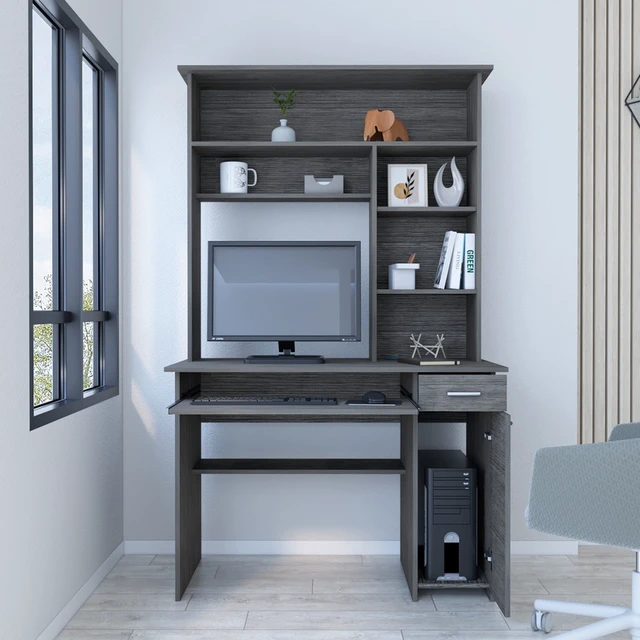 Alt view image 2 of 5 - Computer Desk Acequia, Office, Smokey Oak