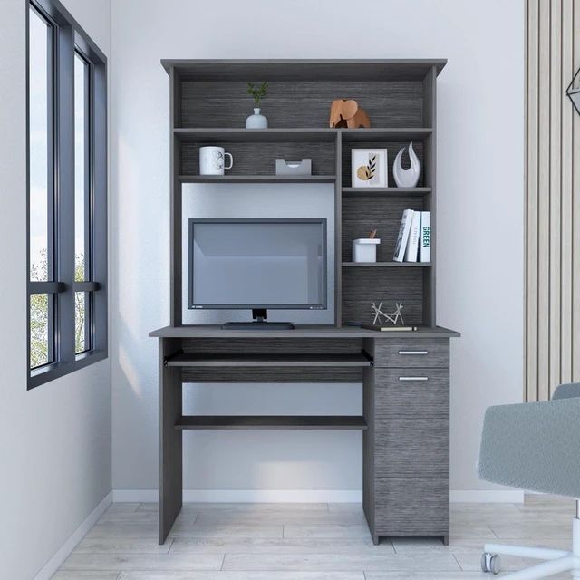 Main image of Computer Desk Acequia, Office, Smokey Oak