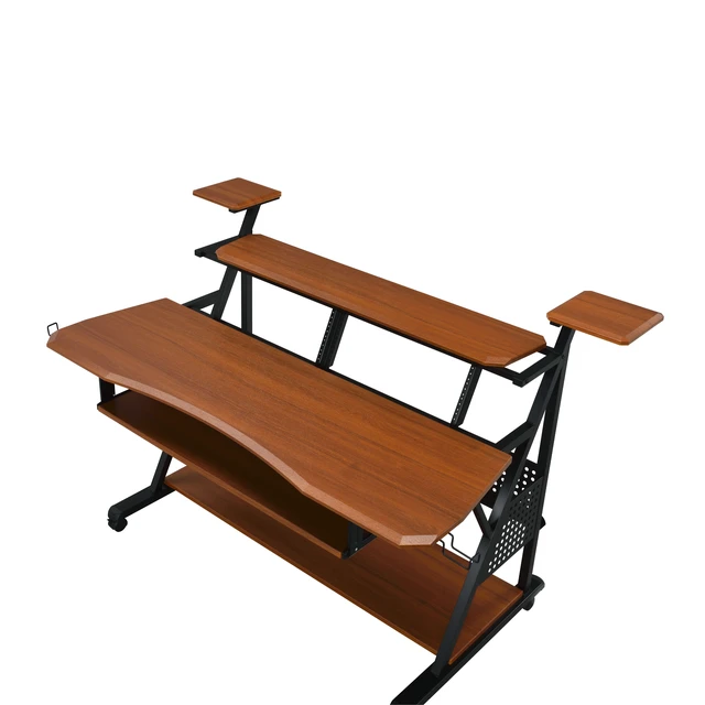 Alt view image 7 of 7 - Willow Cherry & Black Finish Music Desk