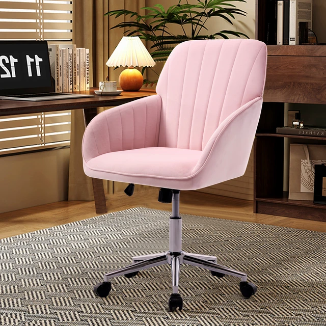 Alt view image 7 of 7 - TY Adjustable Office Chair, Home Bedroom, Ergonomic Swivel Chair, Backrest Seat, Comfortable for Long Sitting
