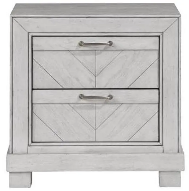 Alt view image 2 of 5 - Montana - Nightstand - Pearl Silver