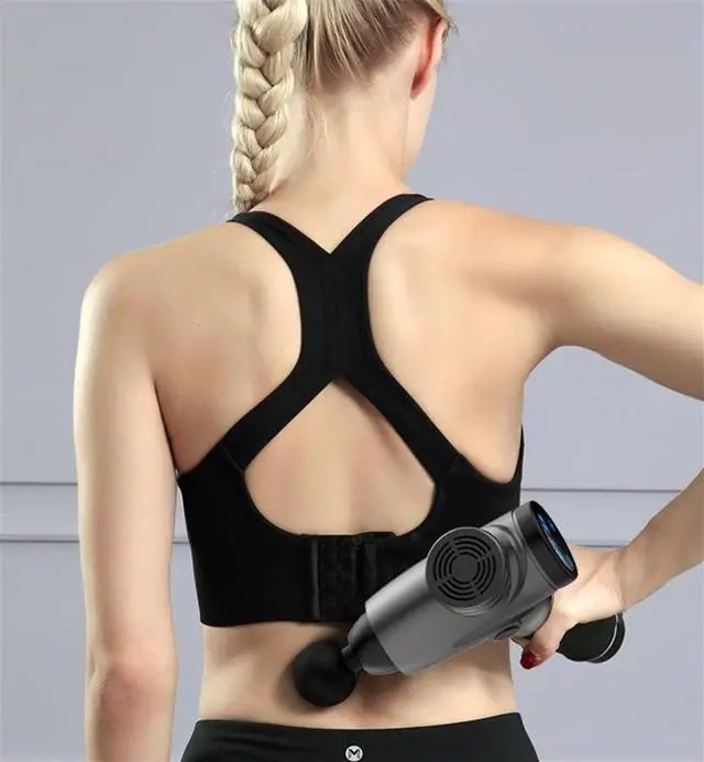 Alt view image 3 of 3 - Massage Gun for Athletes, Portable Body Muscle Massager Professional Deep Tissue Massage Gun for Pain Relief with 6 Massage Heads 20 Speed High-Intensity Vibration Legiral Le3 Massage Gun