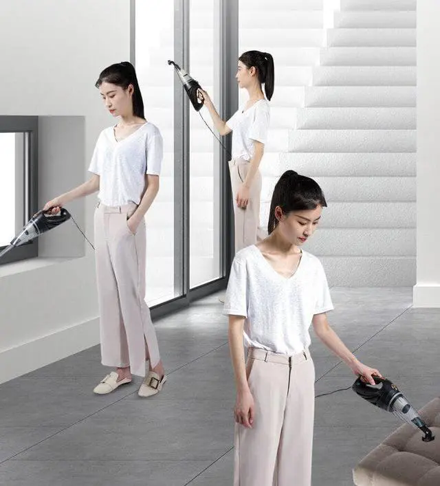 Alt view image 2 of 9 - Gemdeck Car Vacuum Cleaner Portable High Power Mini Handheld Wireless Vacuum Cleaner