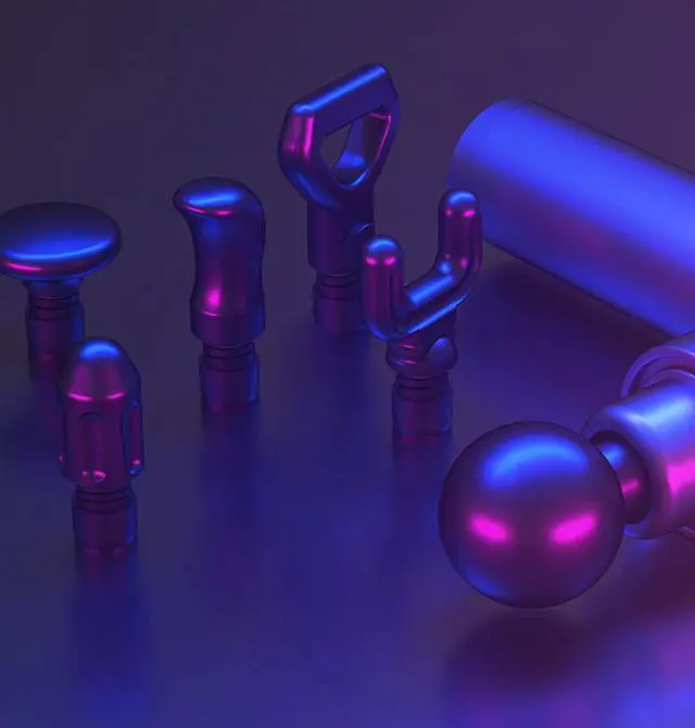 Alt view image 2 of 7 - Gemdeck  Massage Gun, Muscle Therapy Gun for Athletes