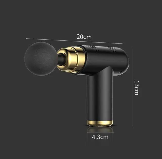 Alt view image 6 of 6 - Gemdeck Massage Gun Athlete Muscle Therapy Gun Body Muscle Massager Red