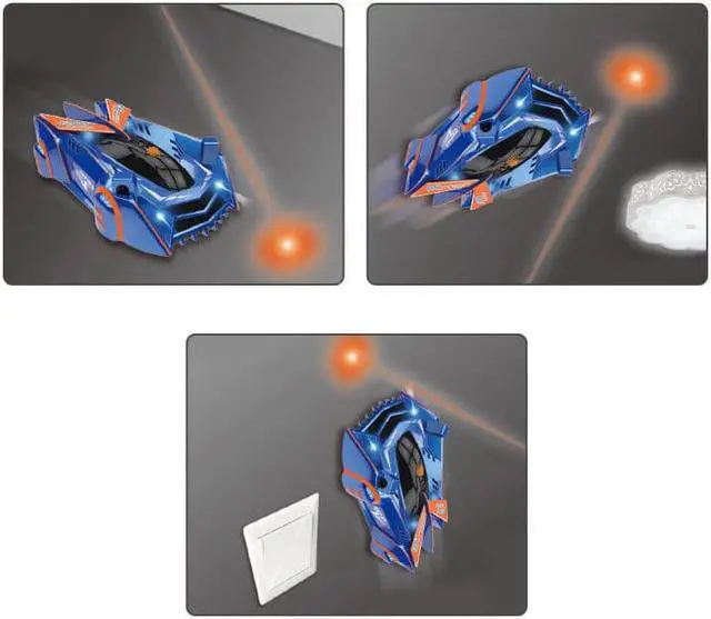 Alt view image 6 of 6 - Gemdeck Air Hogs, Zero Gravity Laser, Laser-Guided Real Wall Climbing Race Car
