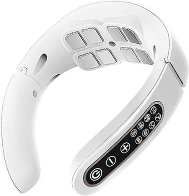 Main image of Gemdeck Electric Pulse Neck Massager for Pain Relief, Intelligent Neck Massager with Heat