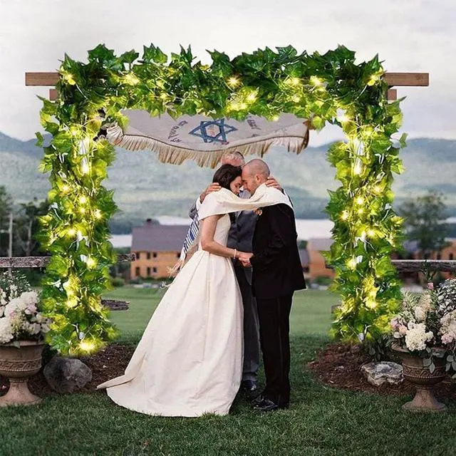 Alt view image 4 of 6 - Gemdeck 6.5 ft Sunflower String Lights Ivy Decorative String Lights with 20 LED Lights Fairy Night Lights