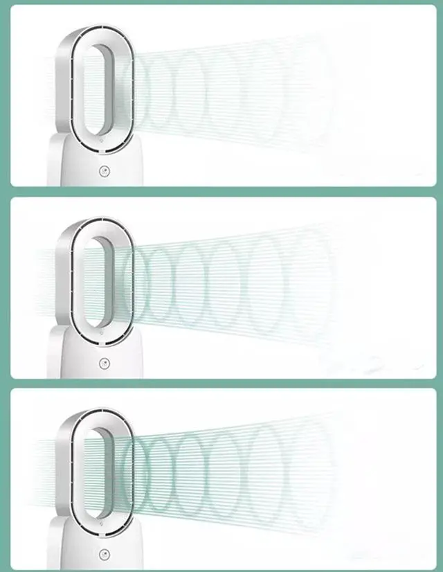 Alt view image 3 of 4 - Gemdeck Air Circulator Fan 3 Speeds Setting Desks Fan with Remote Voice Control