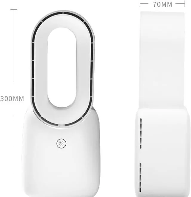 Alt view image 4 of 4 - Gemdeck Air Circulator Fan 3 Speeds Setting Desks Fan with Remote Voice Control
