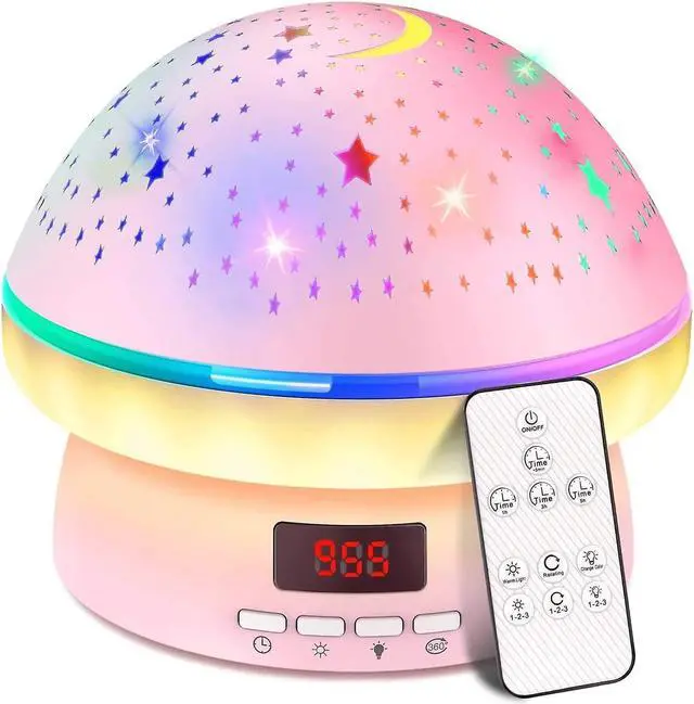 Main image of Gemdeck Led Starry Night Sky Projector Lamp,star Projector Night Light,pink