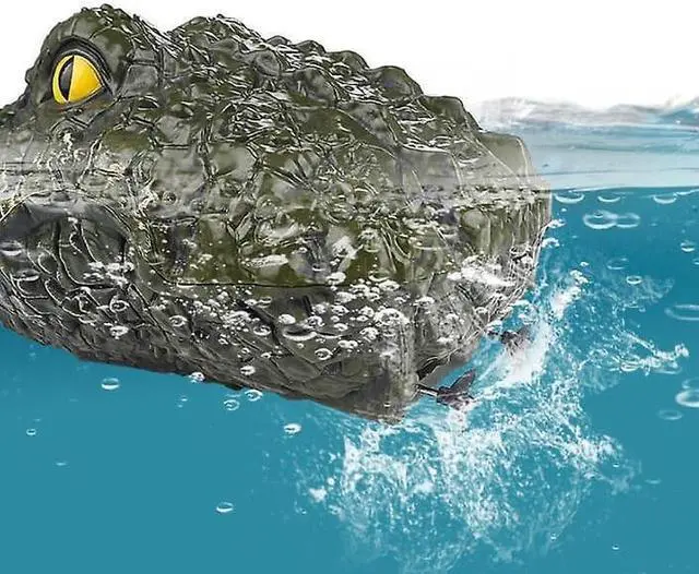 Alt view image 3 of 5 - Gemdeck Simulation Crocodile Head- Remote Control Electric Racing Boat