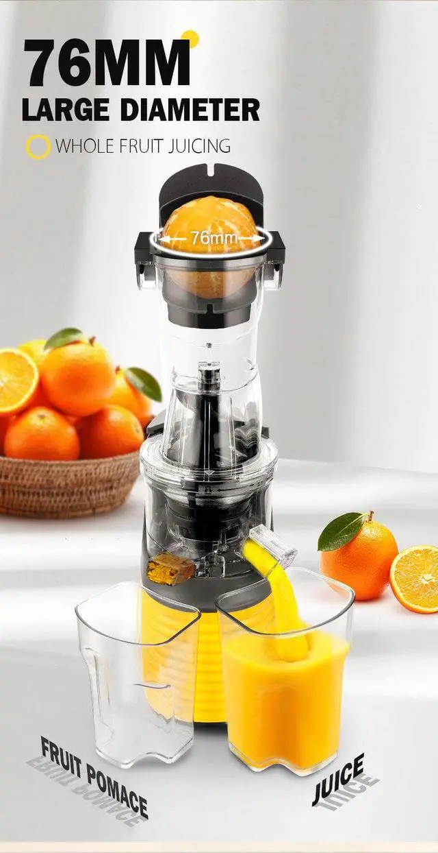 Alt view image 4 of 7 - Gemdeck Compact Juicer Citrus Juicer Extractor Fruit Juicer Orange Juice Squeezer