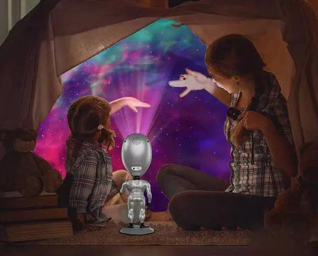 Alt view image 3 of 5 - Gemdeck Alien Galaxy Star Projector Nebula Night Light LED Starry Sky Projector