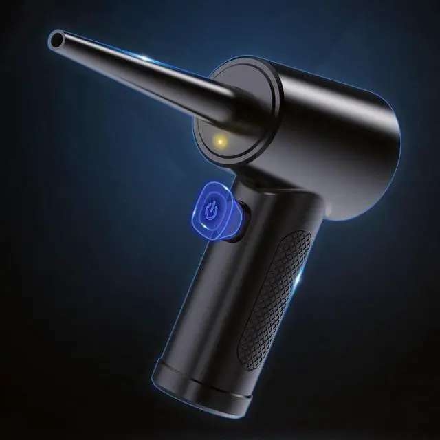 Alt view image 2 of 5 - Gemdeck Electronics Compressed Air Dusters Mini Vacuum Cleaner for Keyboard Desk