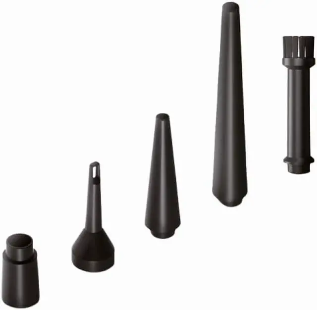 Alt view image 5 of 5 - Gemdeck Electronics Compressed Air Dusters Mini Vacuum Cleaner for Keyboard Desk