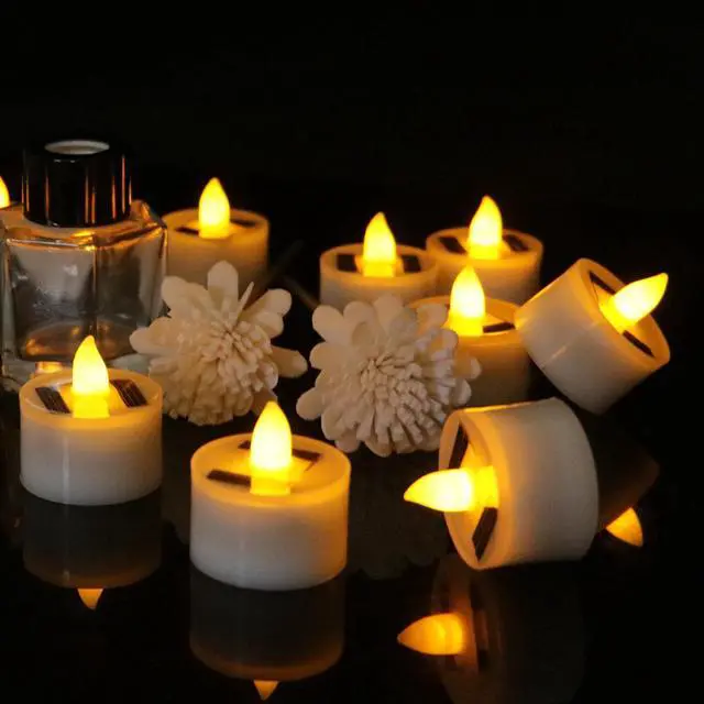 Main image of Gemdeck 18pcs LED Tea Lights Candles Flameless Candle Lights Perfect for Festival Day Decoration