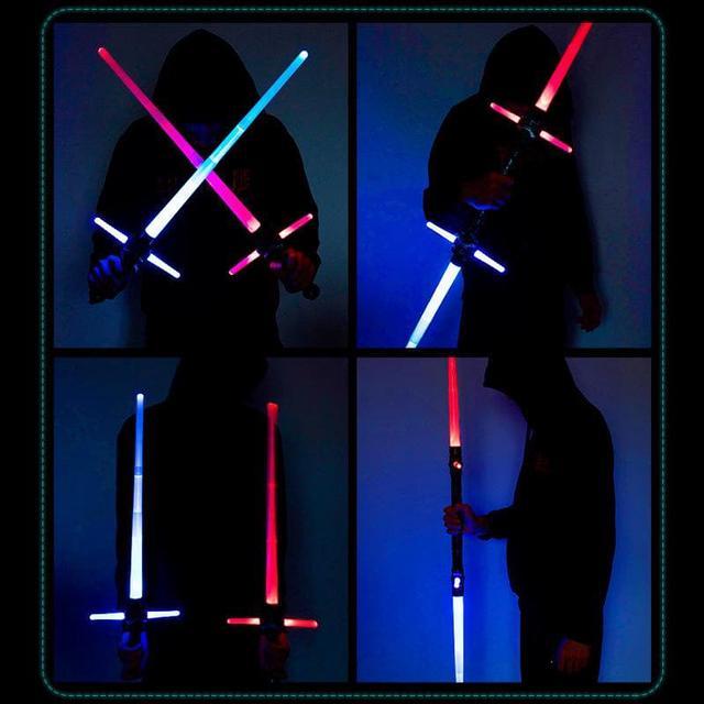 Laser Sword Lightsaber Double Sword Katana Gift For Boy