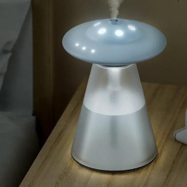 Alt view image 3 of 6 - Gemdeck Spacecraft Humidifiers Air Diffuser Portable Mini Humidifier with Night Light