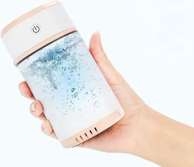 Alt view image 4 of 5 - Gemdeck Retractable Humidifiers Air Diffuser Portable Mini Humidifier with Night Light