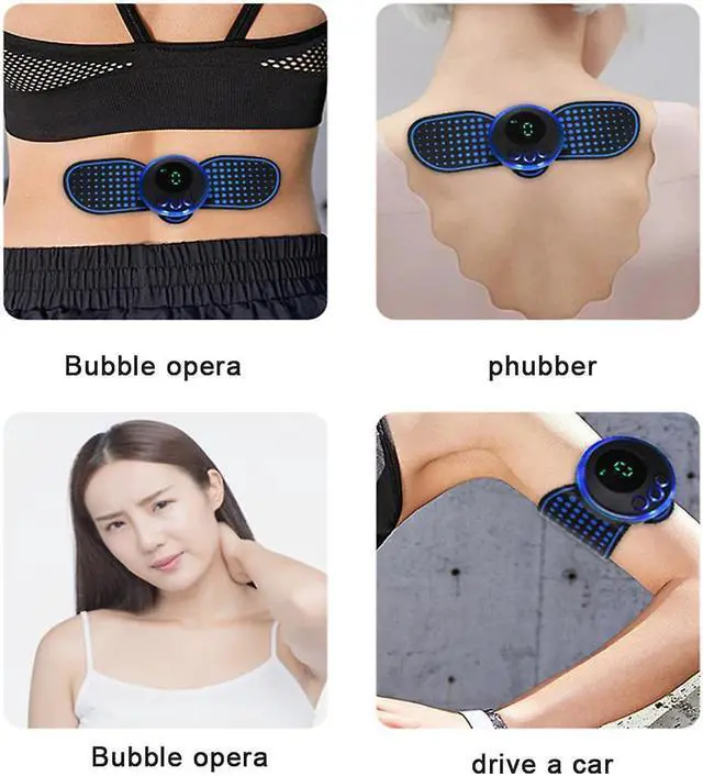 Alt view image 3 of 5 - Gemdeck Portable Electric Neck Massager 8 Mode Ems Pain Relief Cervical Massage Stimulator