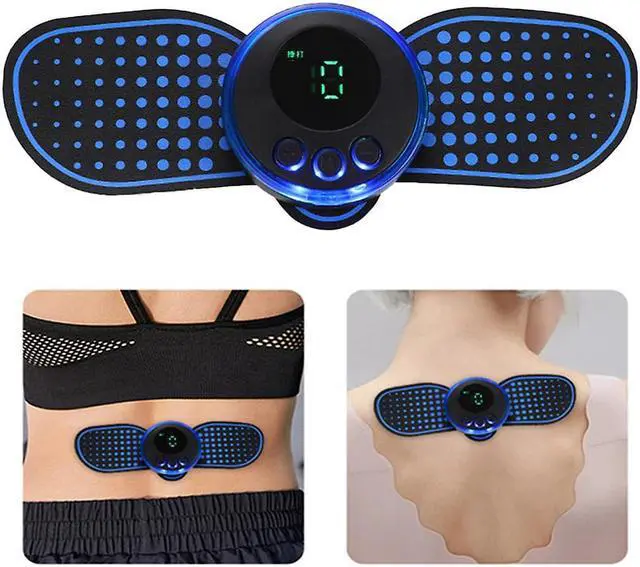 Main image of Gemdeck Portable Electric Neck Massager 8 Mode Ems Pain Relief Cervical Massage Stimulator