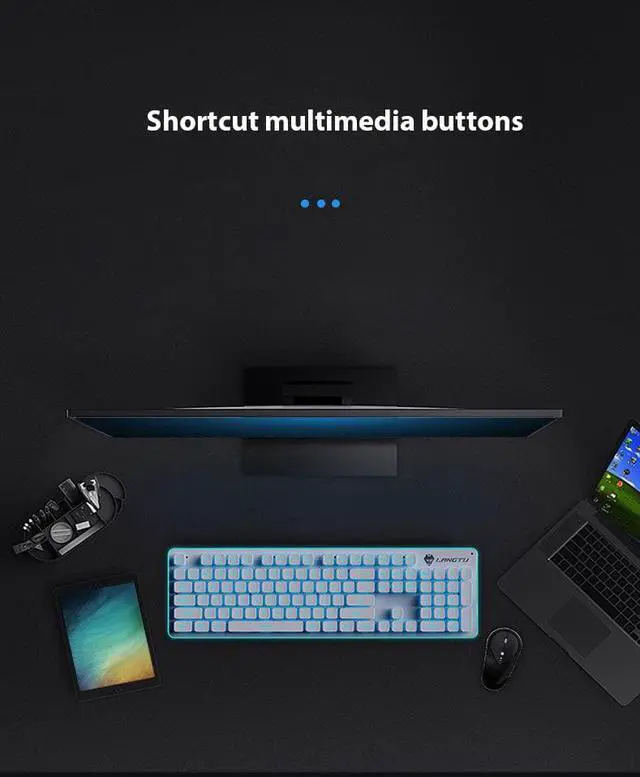 Alt view image 2 of 5 - Gemdeck Pro Mechanical Gaming Keyboard, Mechanical Keyswitches, Key RGB Backlighting Orange