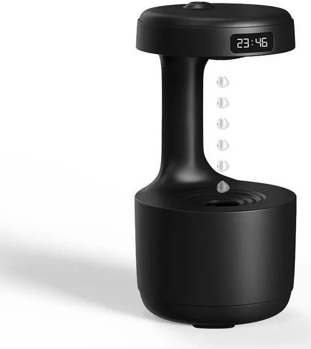 Main image of Gemdeck Portable Humidifier, Anti Gravity Air Humidifier with Water Dropletmall Black