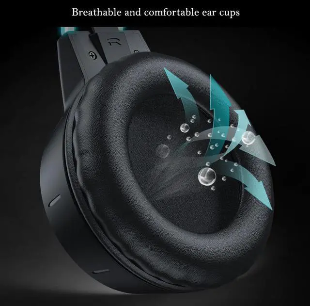 Alt view image 4 of 6 - Gemdeck RGB Cat Ear Headphone, Upgraded Wireless & Wired Gaming Headset with Attachable HD Microphone