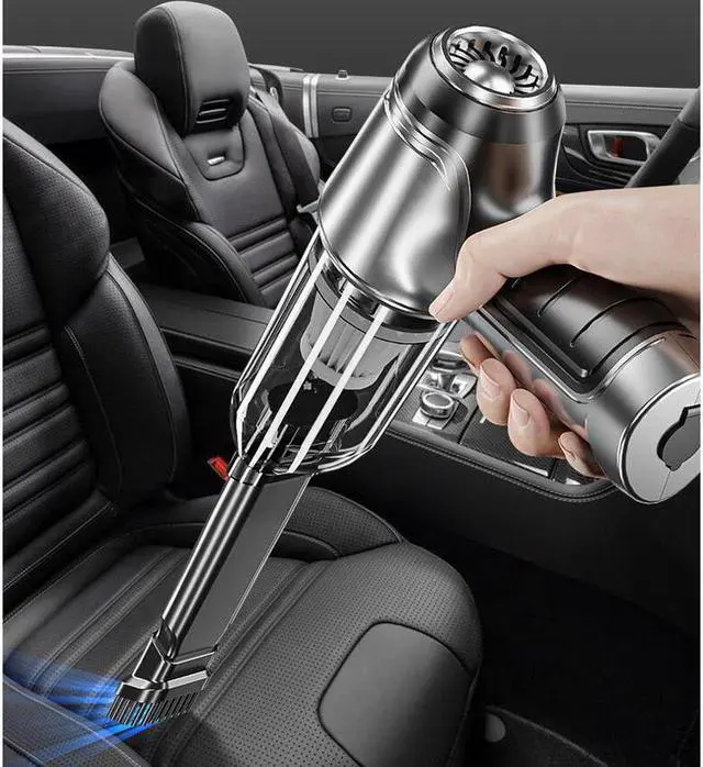 Alt view image 3 of 5 - Gemdeck Car Vacuum, 3 in 1 Blower Brushless Motor Wireless Handheld Vacuum Cleaner Green