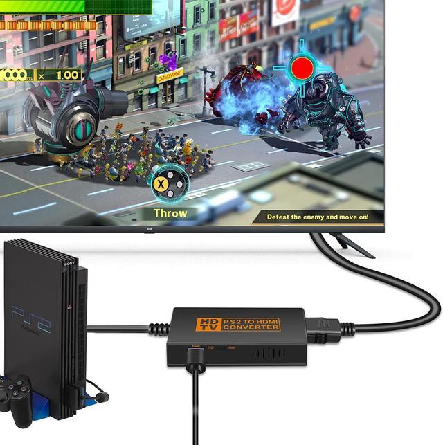 PS2 to HDMI Converter Adapter for HDTV HDMI Monitor Compatible