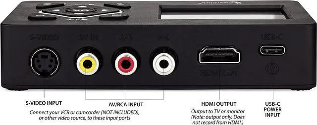 Alt view image 5 of 6 - Video to Digital Converter 2.0 (Second Generation) Mini Edition - Record Video from VCRs VHS Tapes AV RCA Hi8 Camcorder DVD Gaming Systems