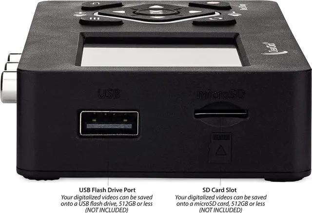 Alt view image 4 of 6 - Video to Digital Converter 2.0 (Second Generation) Mini Edition - Record Video from VCRs VHS Tapes AV RCA Hi8 Camcorder DVD Gaming Systems