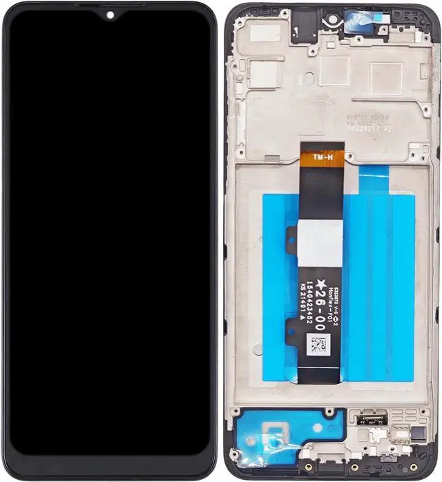 Alt view image 3 of 7 - for Motorola G Pure Screen Replacement with Frame for Moto G Pure XT2163 XT2163DL XT2163-4 LCD Display Digitizer Touch Screen Assembly 6.5 inch Black