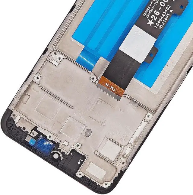 Alt view image 6 of 7 - for Motorola G Pure Screen Replacement with Frame for Moto G Pure XT2163 XT2163DL XT2163-4 LCD Display Digitizer Touch Screen Assembly 6.5 inch Black