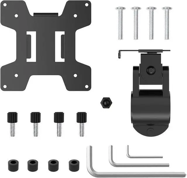 Alt view image 6 of 6 - WALI Mounting Plate for WALI Monitor Mounting System, Mounting Holes 75 by 75 mm and 100 by 100 mm (VES01), Black