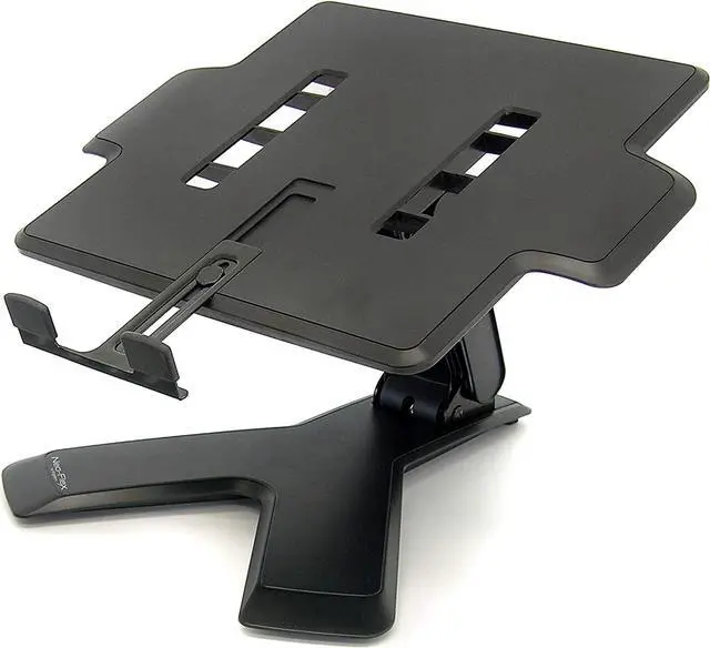 Main image of Ergotron  Neo-Flex Elevated Laptop Stand for Desk, 6 Inch Adjustable Height  for Laptops up to 21 Inches  Black