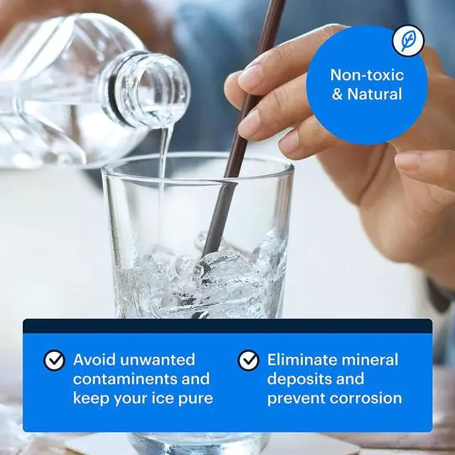 Alt view image 2 of 7 - 6-Pack Ice Machine Cleaner and Descaler 16 fl oz Nickel Safe Descaler | Ice Maker Cleaner Compatible with All Major Brands (Scotsman, KitchenAid, Affresh, Opal, Manitowoc) - Made in USA
