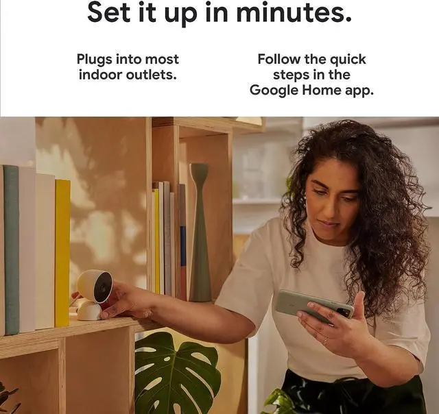 Alt view image 6 of 7 - Google Nest Security Cam (Wired) - 2nd Generation - Linen, 1080p, Motion Only