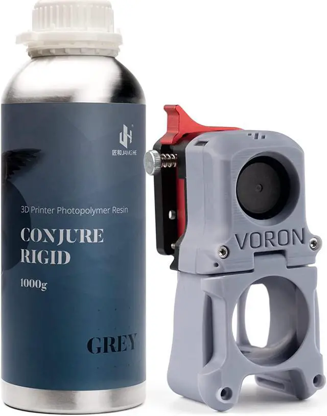 Main image of Chitu Systems Conjure Rigid Resin with Engineering-Like Features for Functional Gadgets Resin Printing,Low Shrinkage for Articulated Figure LCD 3D Printing (Grey,1000g)