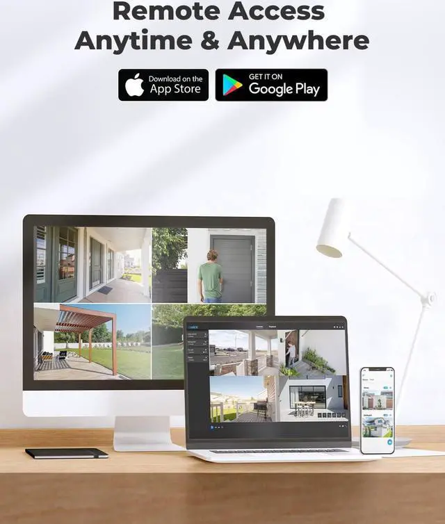 Alt view image 4 of 7 - REOLINK Security Camera Outdoor, IP PoE Dome Surveillance Camera, Smart Human/Vehicle Detection, Work with Smart Home, 100ft 5MP HD IR Night Vision, Up to 256GB microSD Card, RLC-520A