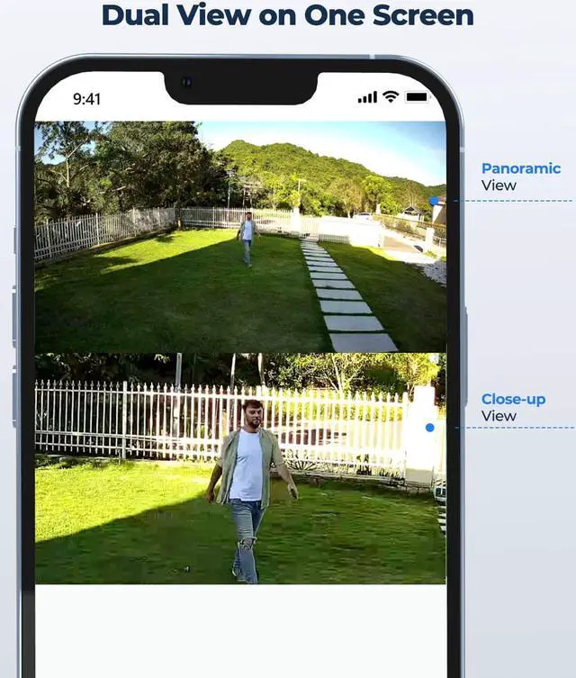 Alt view image 4 of 7 - REOLINK PTZ Security Camera System 4K, IP PoE 360 Camera with Dual-Lens, Auto 6X Hybrid Zoomed Tracking, 355 Pan & 90 Tilt, Outdoor Surveillance, AI Detection, Trackmix PoE
