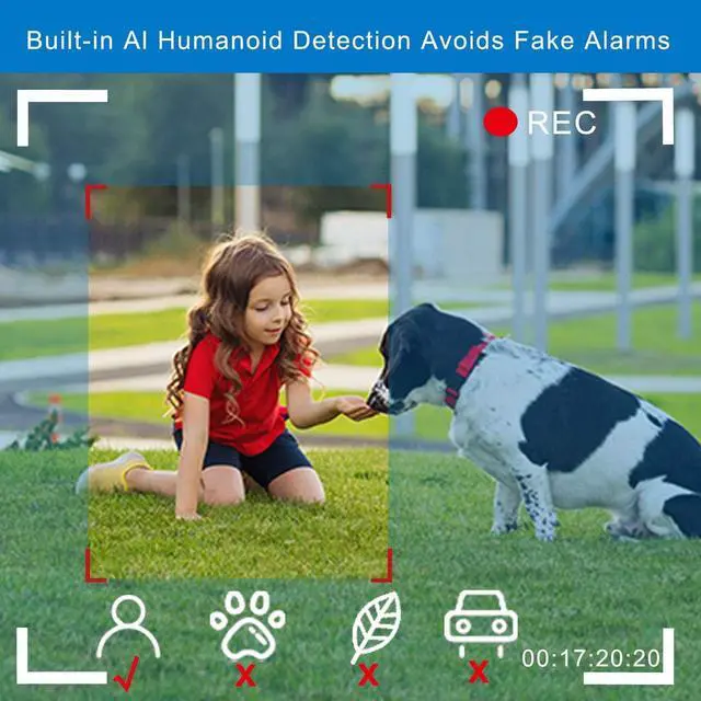 Alt view image 7 of 7 - Tuya Smart Life Security Camera,1080P HD Wireless WiFi Home Surveillance Pan/Tilt 360° View Waterproof Night Vision, Human Detection,Auto Tracking