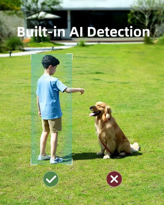 Alt view image 5 of 7 - Noorio Security Camera Wireless Outdoor-B210 2K Cameras House Security Compatible with Solar Panel and Alexa, Magnetic 16G Cameras for Home Security, AI Person Pet Car Motion Detection,No Monthly Fee